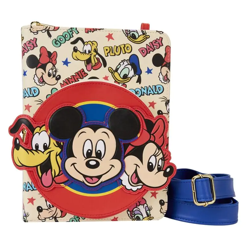 Loungefly Disney Classic Mickey and Friends notesownik crossbody zdjęcie produktu