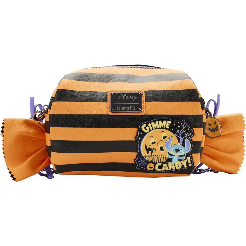 Torebka listonoszka Disney by Loungefly Lilo i Stitch w Paski Halloween Candy Wrapper zdjęcie produktu