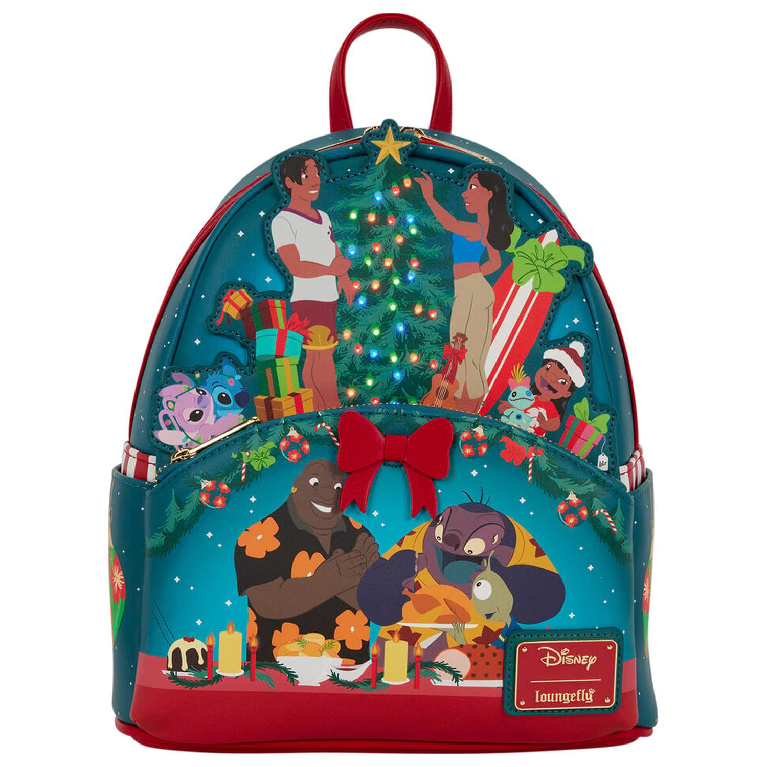 Plecak Loungefly Disney Lilo & Stitch Holiday Stitch 26 cm zdjęcie produktu
