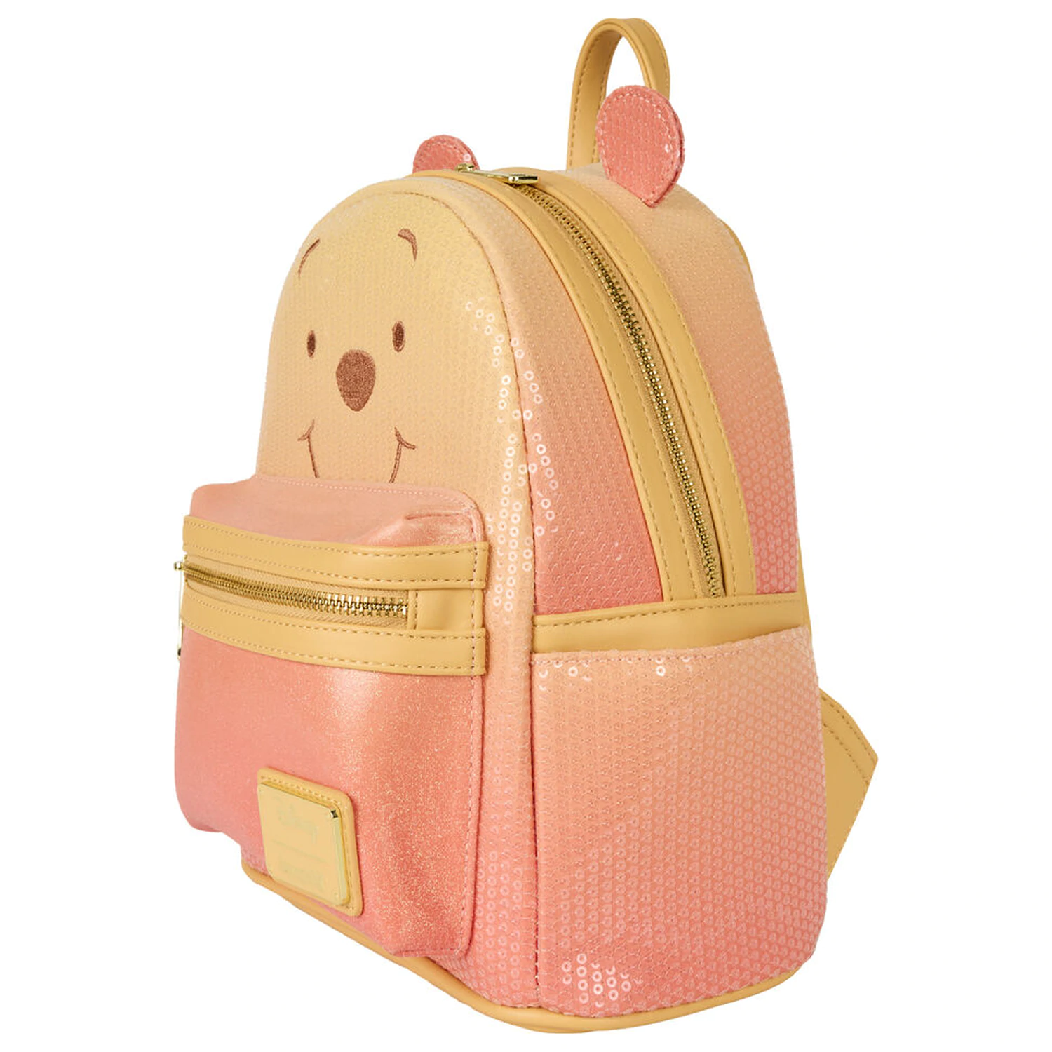 Loungefly Disney Winnie the Pooh Plecak cekinowy z brokatem zdjęcie produktu