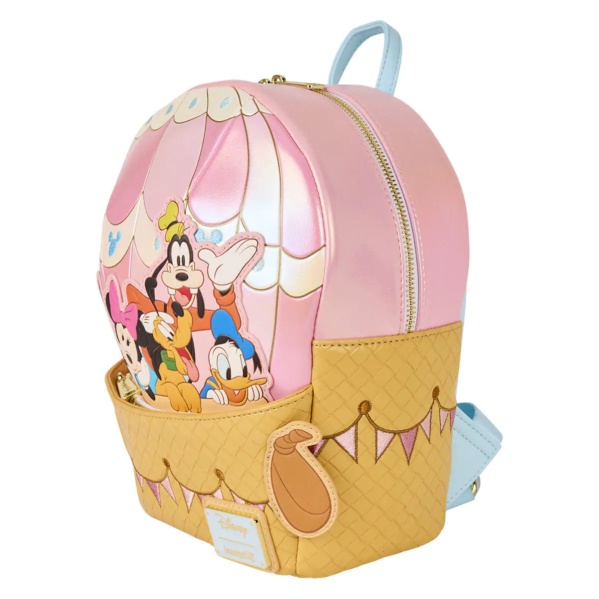 Loungefly Disney Mickey & Friends Kształt Balon na ogrzane powietrze plecak 26 cm zdjęcie produktu