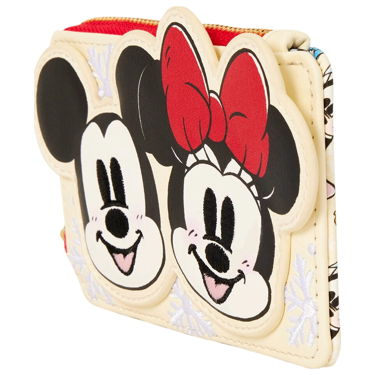 Loungefly Disney Mickey & Friends Holiday Snow etui na karty zdjęcie produktu