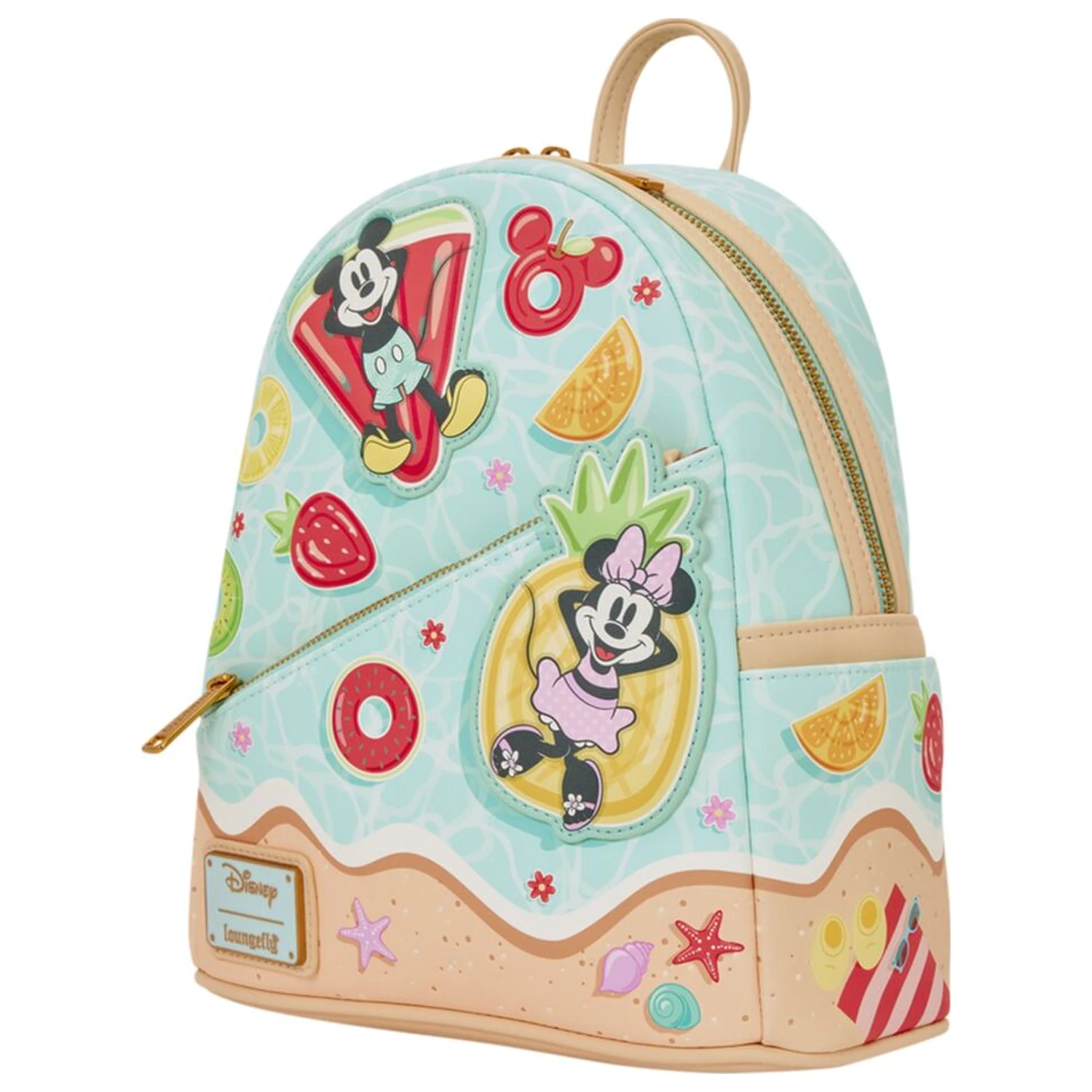 Loungefly Disney Mickey & Minnie Beach Fun plecak 26cm zdjęcie produktu
