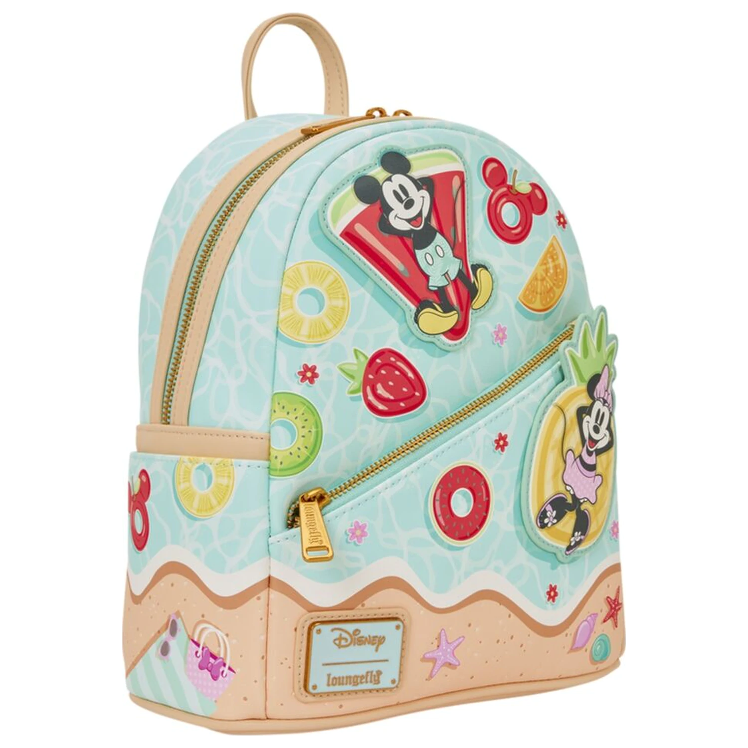 Loungefly Disney Mickey & Minnie Beach Fun plecak 26cm zdjęcie produktu
