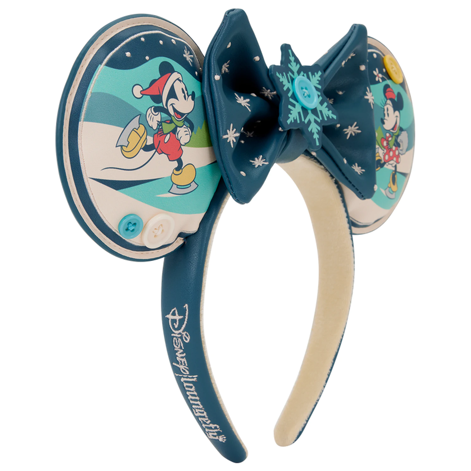 Loungefly Disney Mickey & Minnie Holiday opaska na głowę zdjęcie produktu