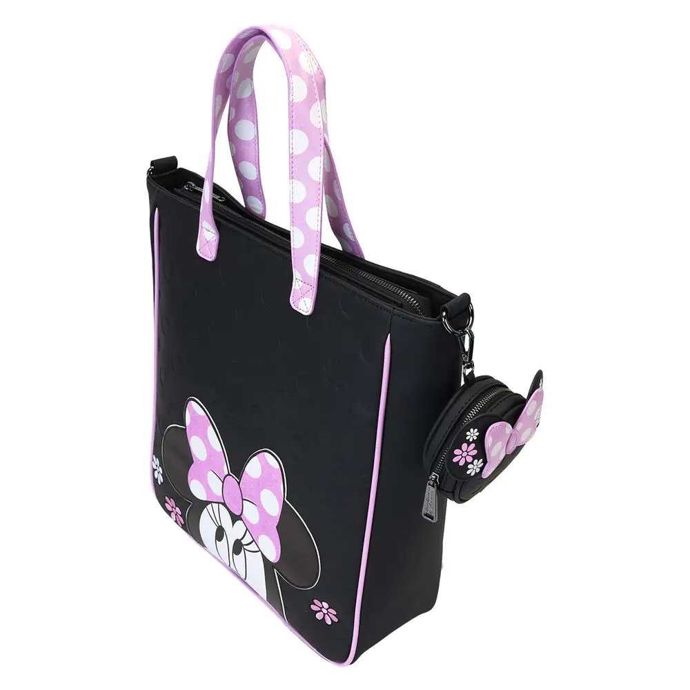 Loungefly Disney Minnie Floral Rock the Dots torba tote z portmonetką zdjęcie produktu