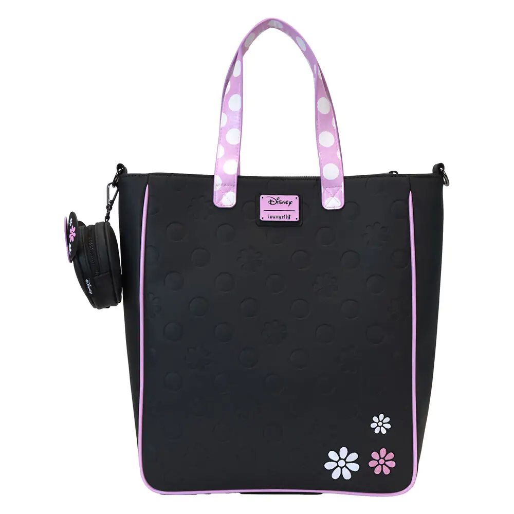 Loungefly Disney Minnie Floral Rock the Dots torba tote z portmonetką zdjęcie produktu