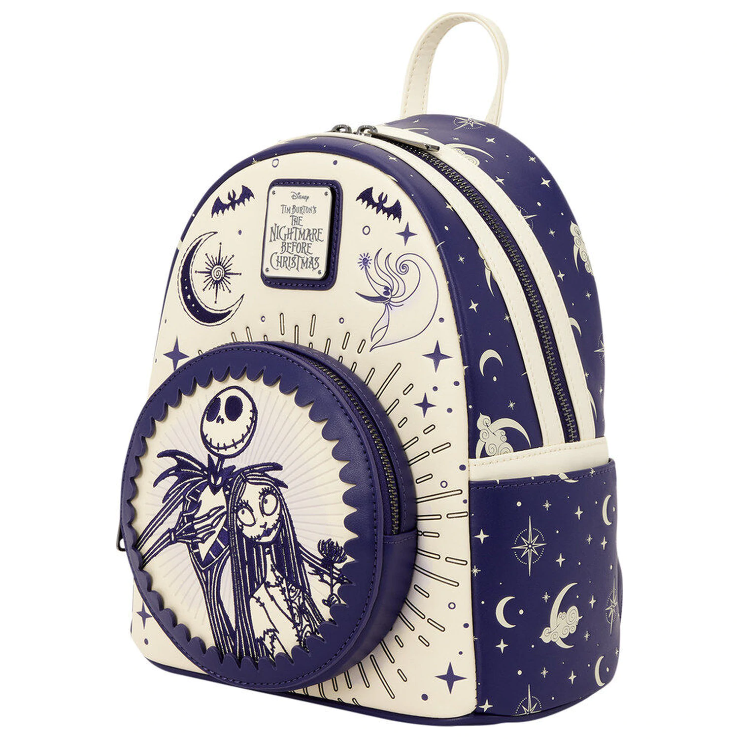 Loungefly Disney Nightmare Before Christmas Jack Skellington & Sally Night Sky plecak 26cm zdjęcie produktu