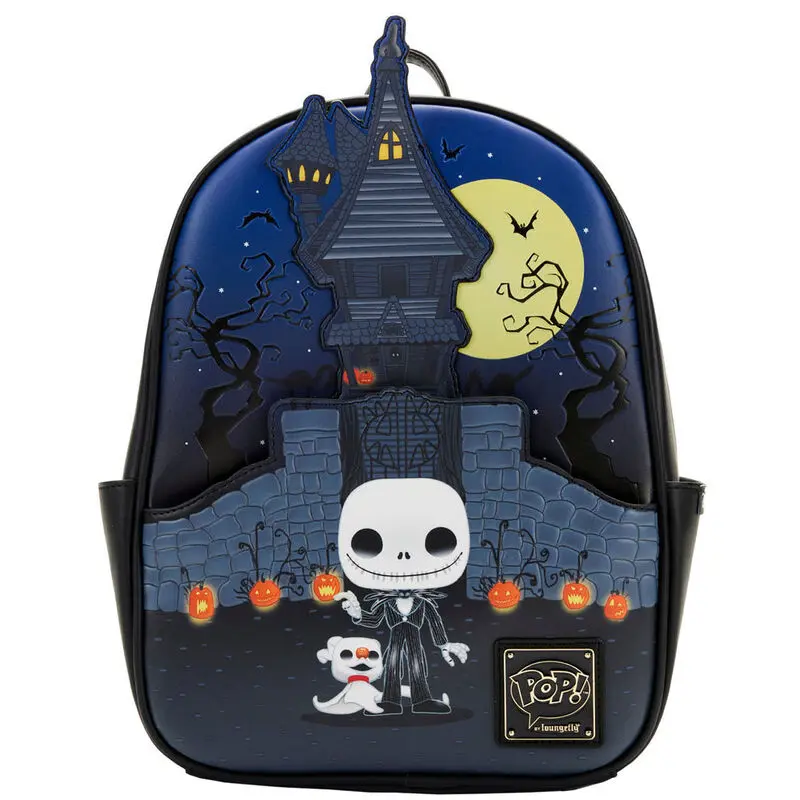 Plecak Loungefly Disney Miasteczko Halloween Jack Skellington 30 cm zdjęcie produktu