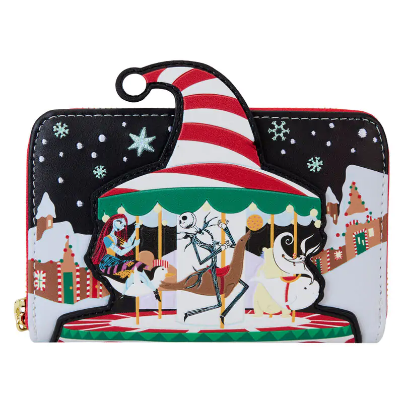 Portfel Loungefly Disney Miasteczko Halloween: Podróż do Christmas Town zdjęcie produktu