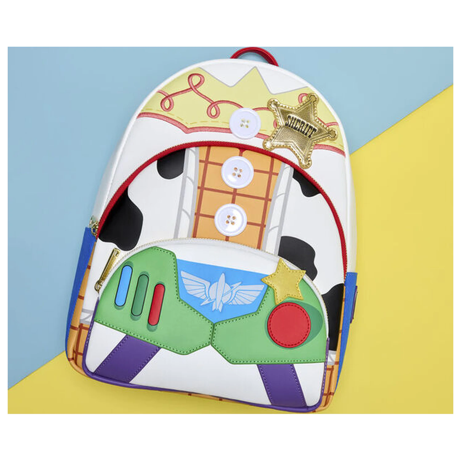 Plecak Loungefly Disney Pixar Toy Story 5 Jessie, Woody & Buzz Lightyear 31cm zdjęcie produktu
