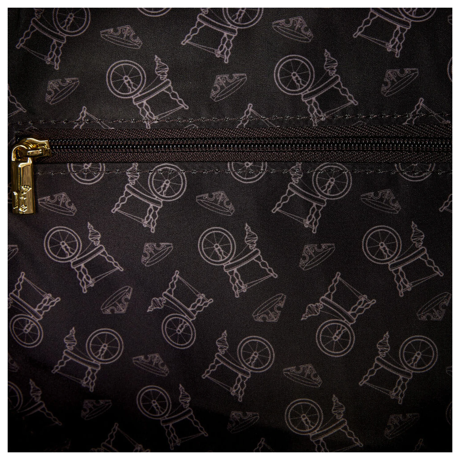 Loungefly Disney Sleeping Beauty & Maleficient Spinning Wheel plecak 26cm zdjęcie produktu