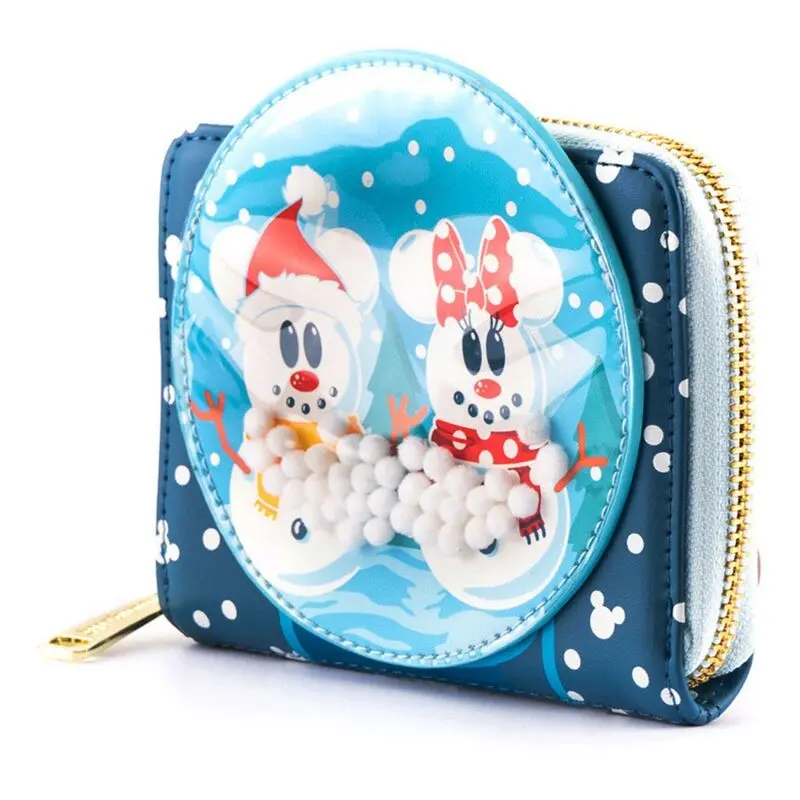 Portfel Disney by Loungefly Bałwan Minnie i Mickey Snow Globe zdjęcie produktu