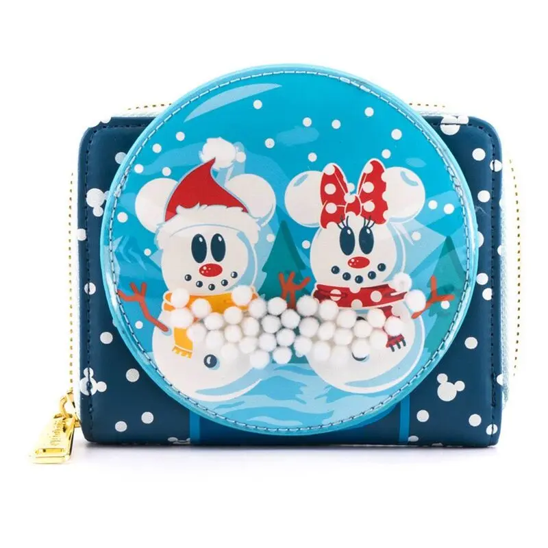 Portfel Disney by Loungefly Bałwan Minnie i Mickey Snow Globe zdjęcie produktu