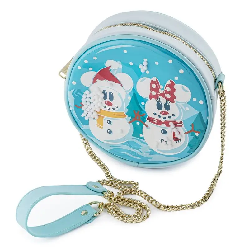 Torebka Crossbody Disney by Loungefly Snowman Minnie & Mickey Snow Globe zdjęcie produktu