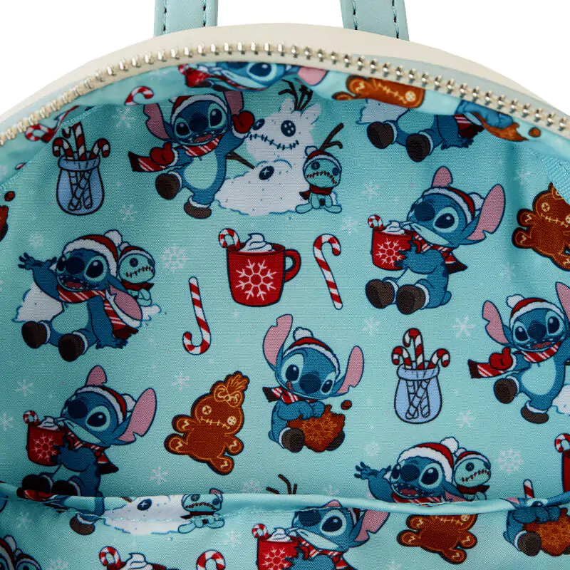 Loungefly Disney Stitch Holiday Snow Angel brokatowy plecak 26cm zdjęcie produktu