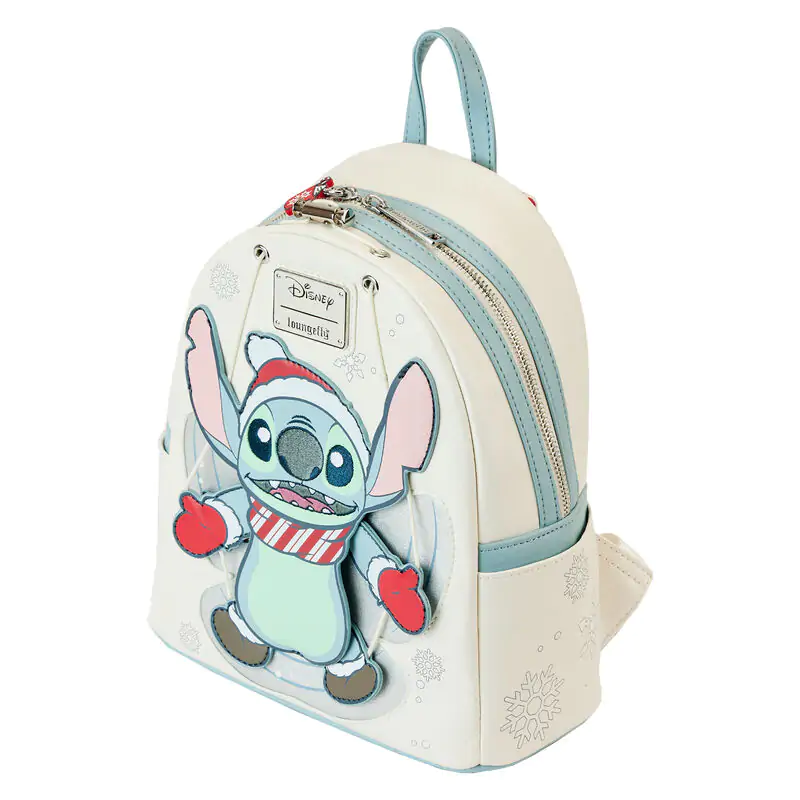 Loungefly Disney Stitch Holiday Snow Angel brokatowy plecak 26cm zdjęcie produktu