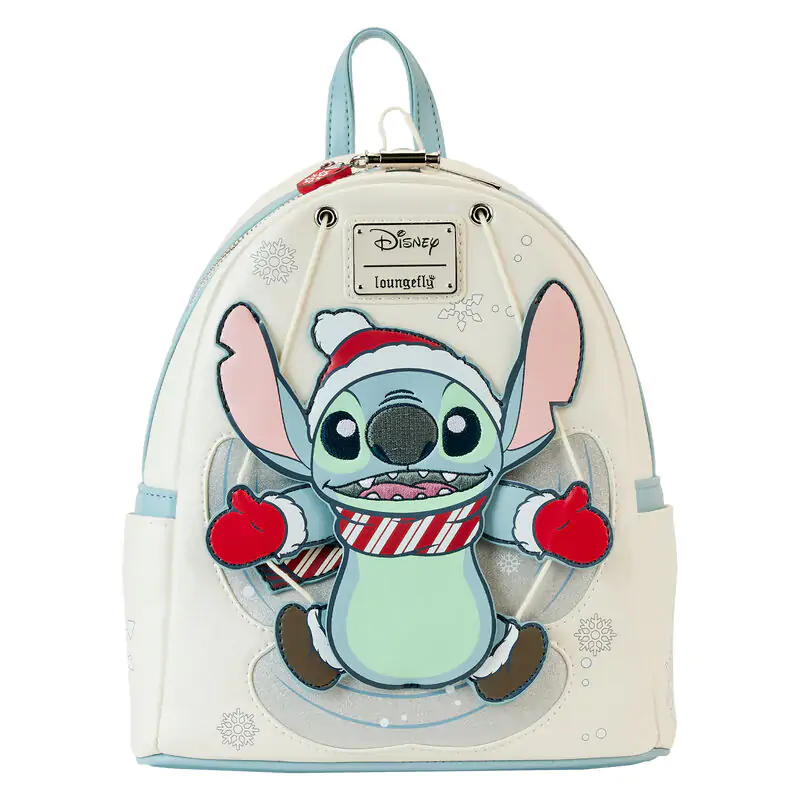 Loungefly Disney Stitch Holiday Snow Angel brokatowy plecak 26cm zdjęcie produktu