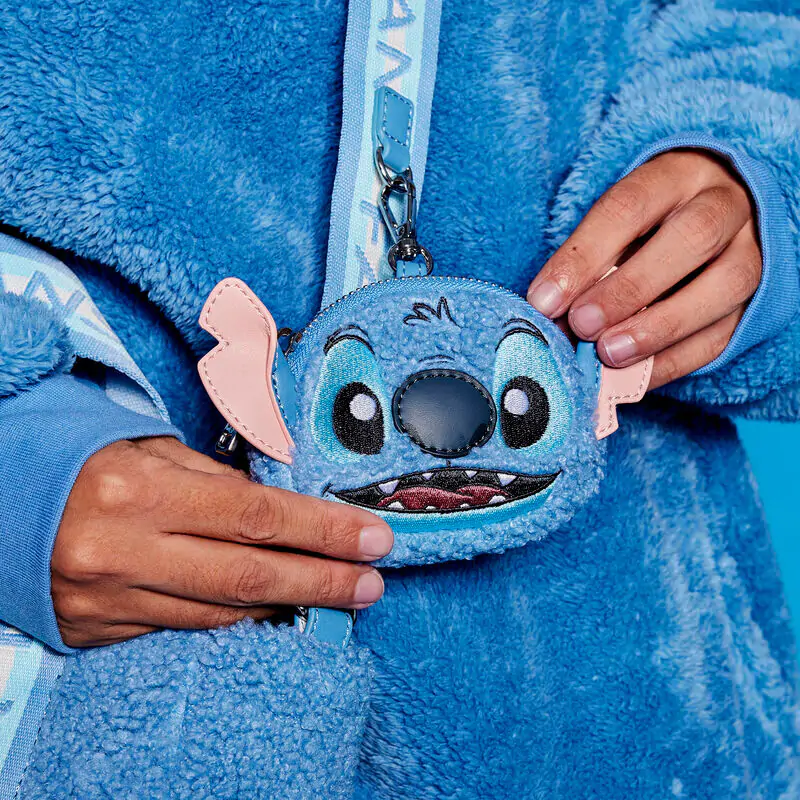 Loungefly Disney Stitch pluszowa torba typu tote z portmonetką zdjęcie produktu