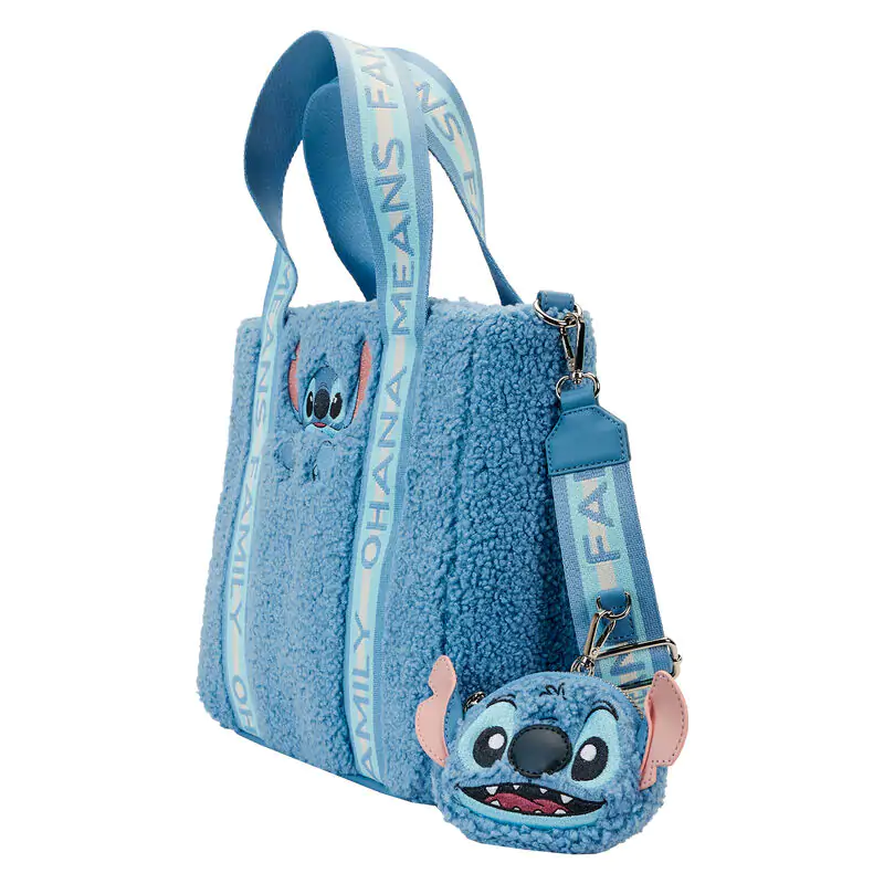 Loungefly Disney Stitch pluszowa torba typu tote z portmonetką zdjęcie produktu