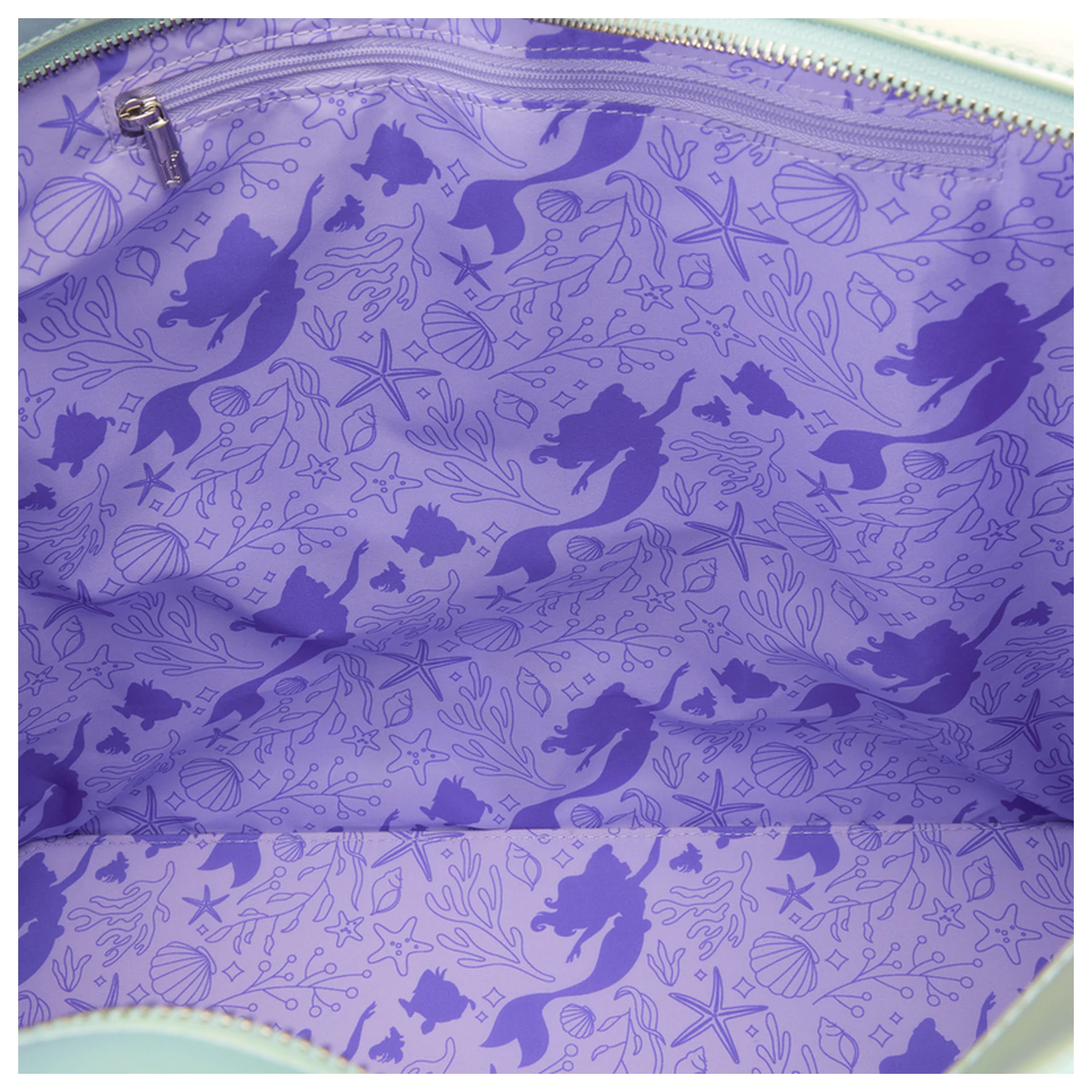 Loungefly Disney The Little Mermaid Ariel, Flounder and Sebastian torba typu tote z sakiewką na monety zdjęcie produktu