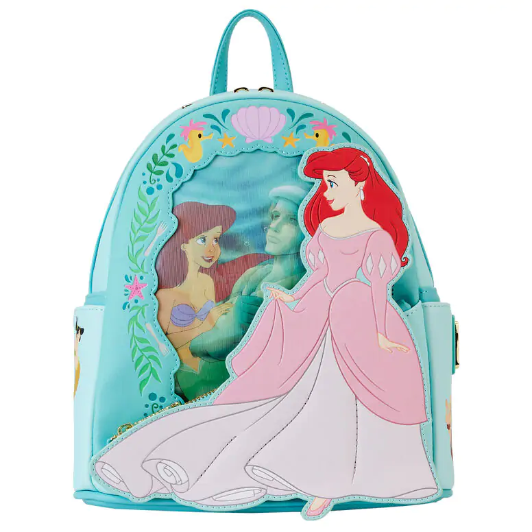 Loungefly Disney The Little Mermaid Ariel Princess Lenticular plecak 26 cm zdjęcie produktu