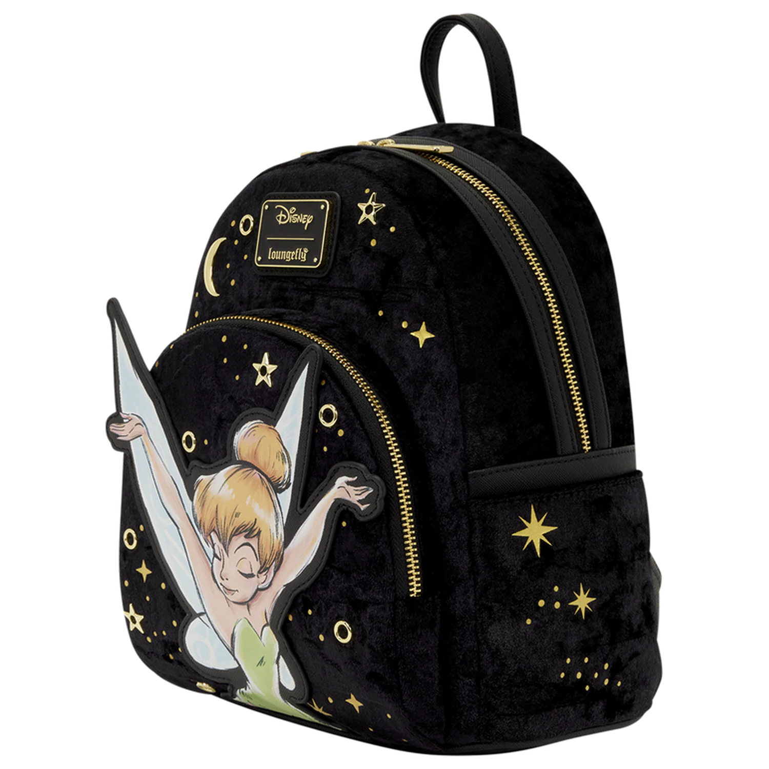 Loungefly Disney Tinker Bell Pixie Dust Velvet plecak 26cm zdjęcie produktu