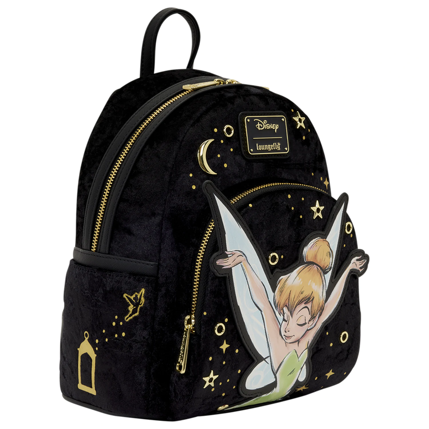 Loungefly Disney Tinker Bell Pixie Dust Velvet plecak 26cm zdjęcie produktu