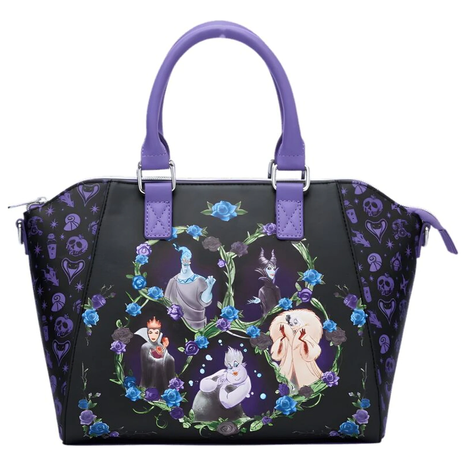 Loungefly Disney Villains Floral Icons Satchel torba zdjęcie produktu