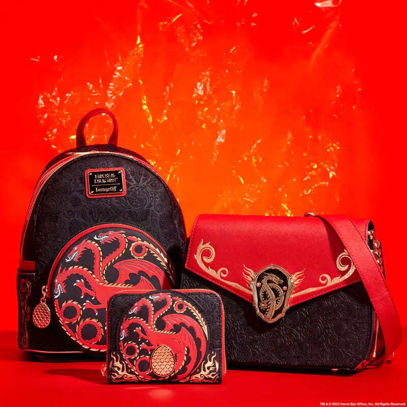 Loungefly Gra o Tron Ród Smoka Targaryen plecak 26 cm zdjęcie produktu
