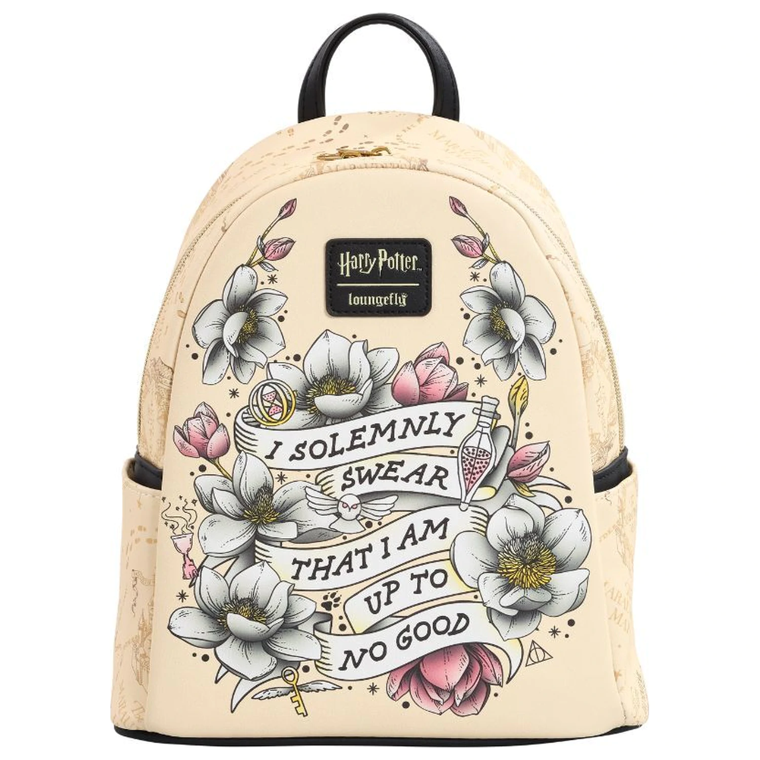 Loungefly Harry Potter Tattoo Art plecak 26cm zdjęcie produktu