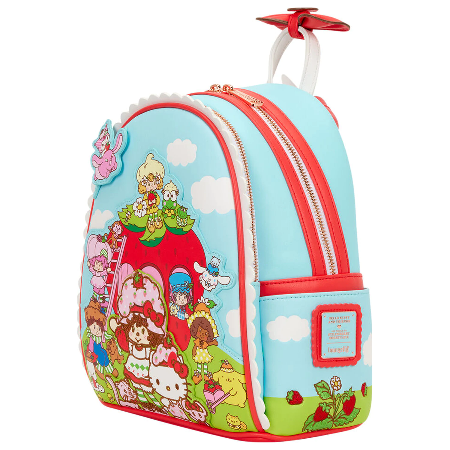 Loungefly Hello Kitty & Friends x Strawberry Shortcake zapachowy plecak 26cm zdjęcie produktu