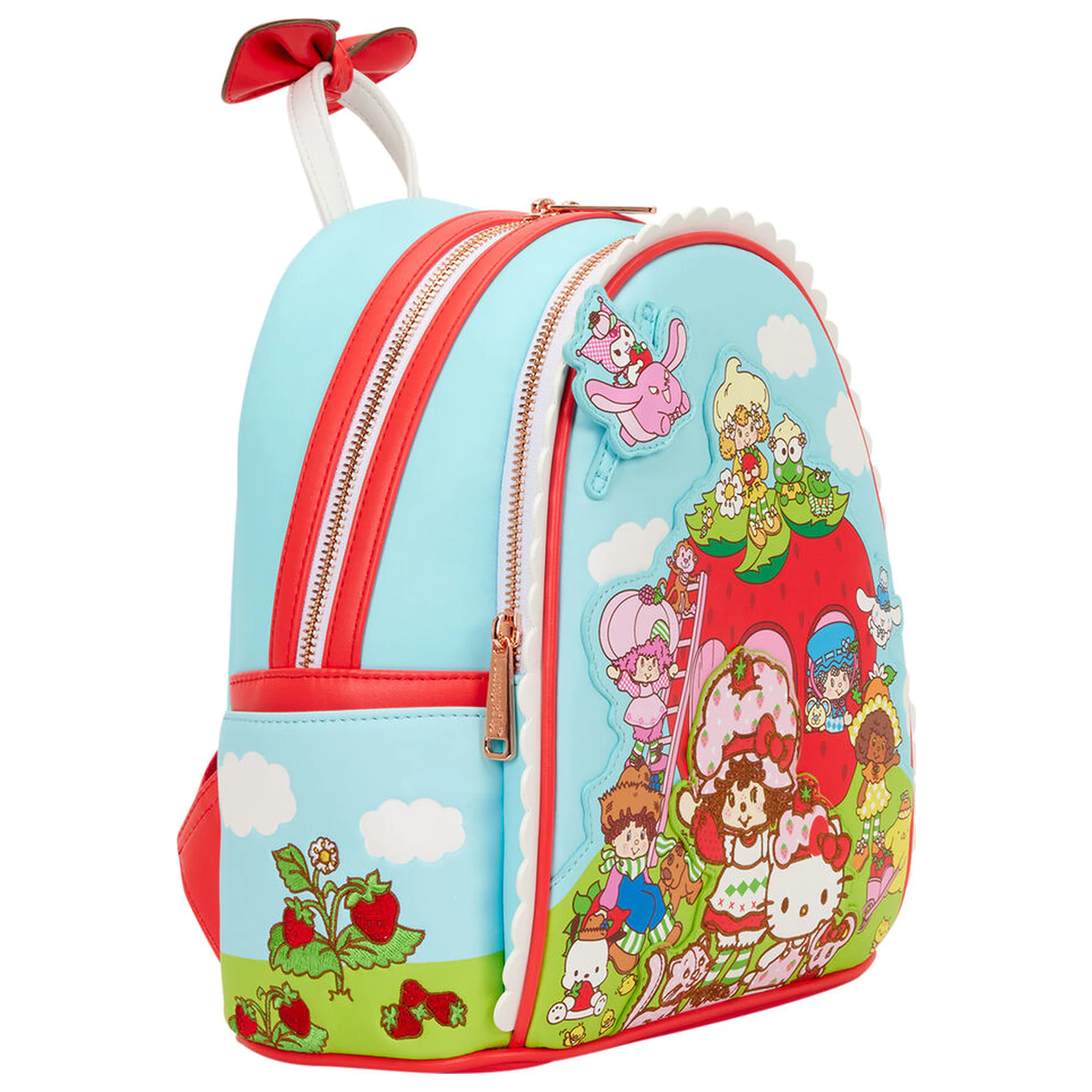 Loungefly Hello Kitty & Friends x Strawberry Shortcake zapachowy plecak 26cm zdjęcie produktu