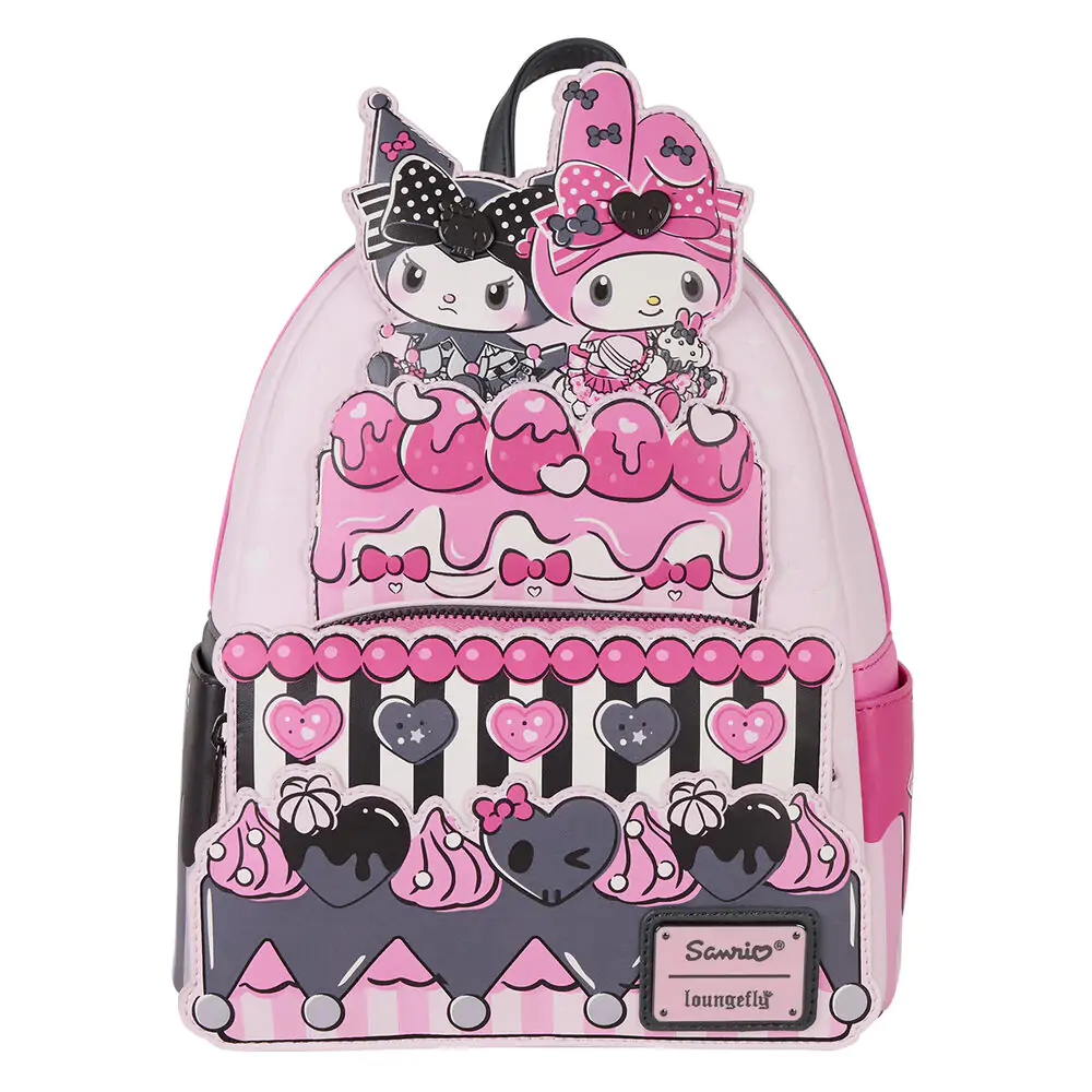 Loungefly Sanrio My Melody and Kuromi plecak 26 cm zdjęcie produktu