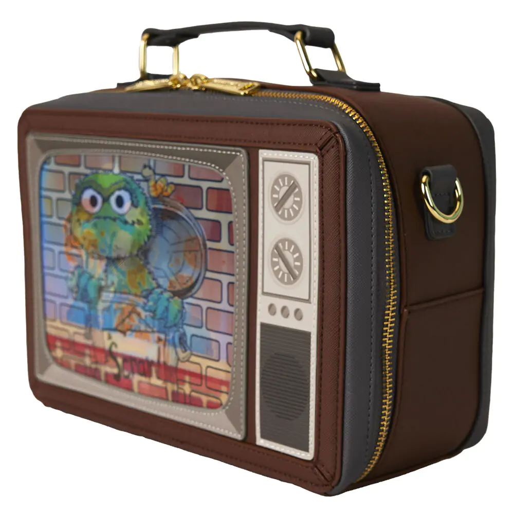 Loungefly Ulica Sezamkowa Retro TV Lenticular torba na ramię zdjęcie produktu