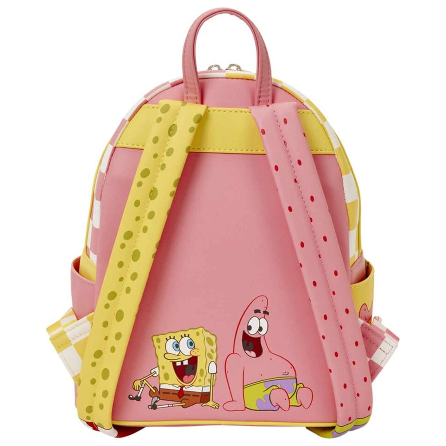 Loungefly SpongeBob SquarePants i Patrick Star szachownicowy plecak 26cm zdjęcie produktu
