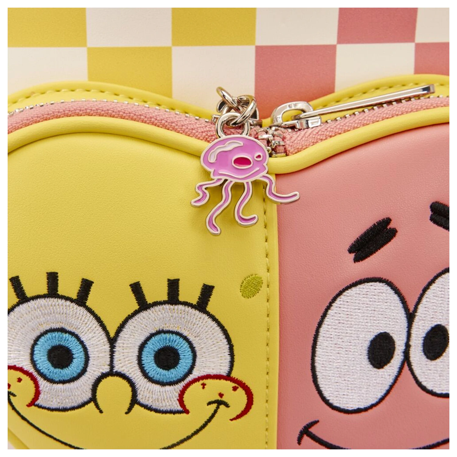 Loungefly SpongeBob SquarePants i Patrick Star szachownicowy plecak 26cm zdjęcie produktu