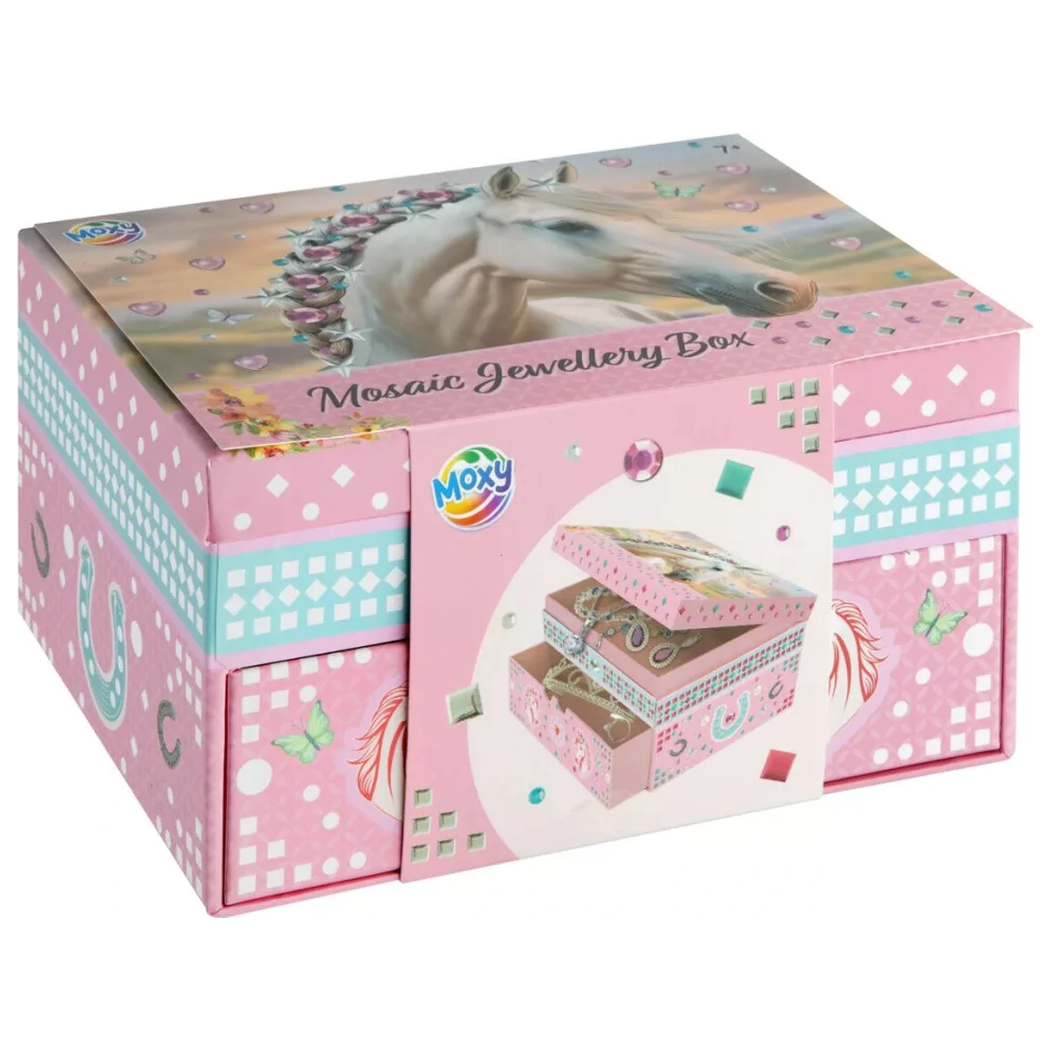 Horseman Braid Mosaic Szkatułka na biżuterię zdjęcie produktu