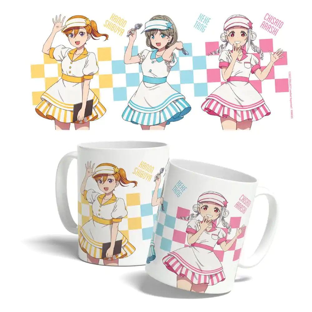 Love Live! Superstar!! Kubek American Diner Kanon, Keke, Chisato 325 ml zdjęcie produktu