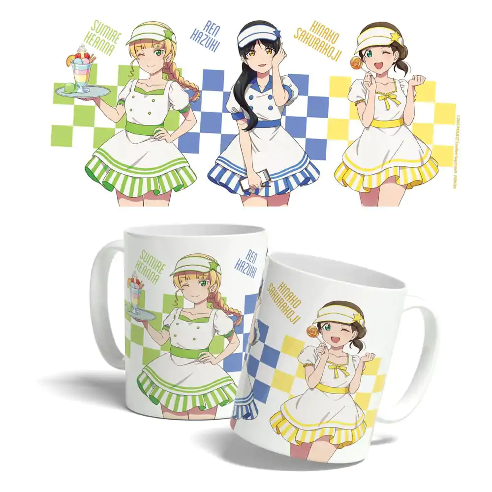 Love Live! Superstar!! Mug American Diner Sumire, Ren, Kinako 325 ml zdjęcie produktu