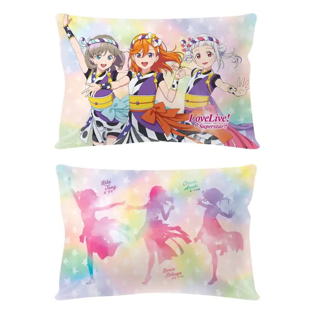 Love Live! Superstar!! Poduszka Kissen Keke, Kanon, Chisato 50 x 35 cm zdjęcie produktu