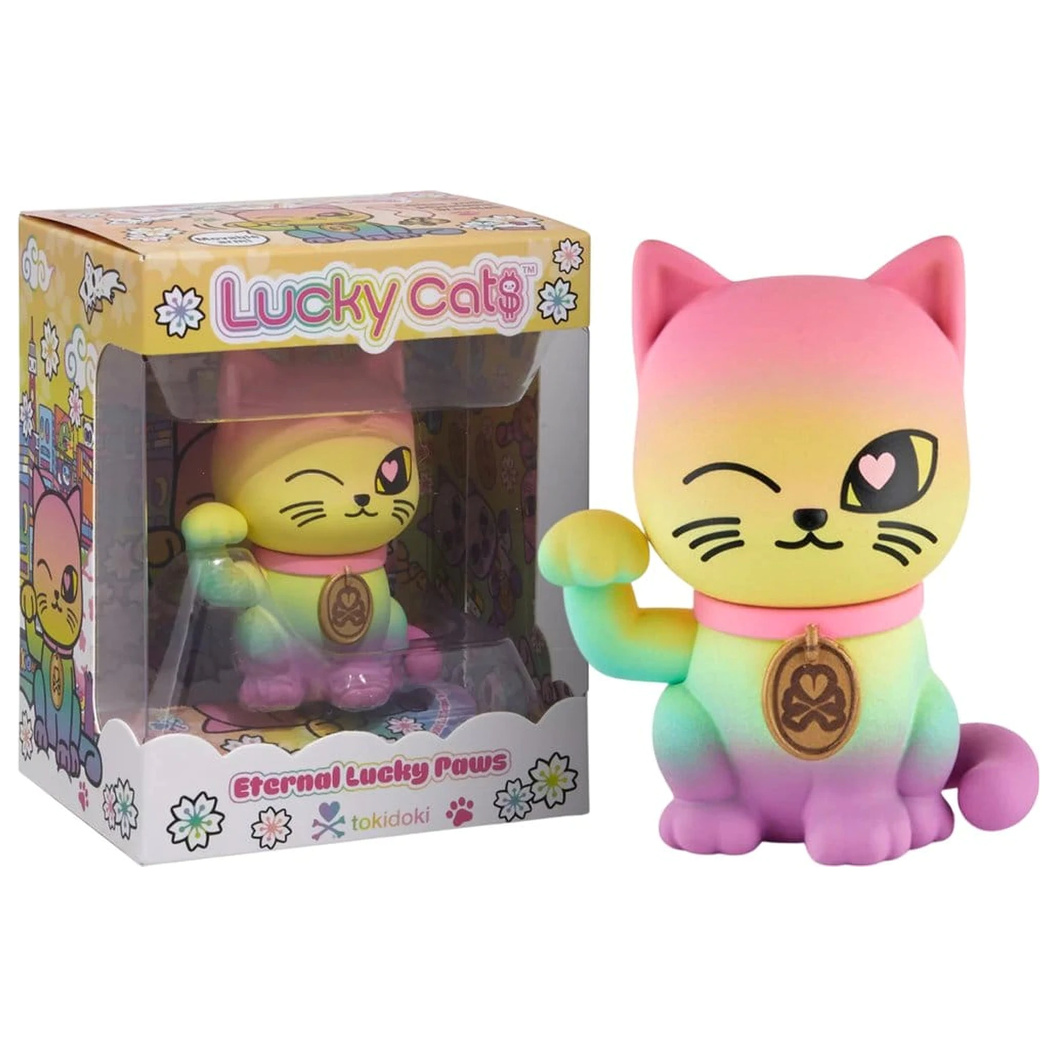 Lucky Cats Figurka w Pudełku Okiennym Eternal Lucky Paws 6 cm zdjęcie produktu