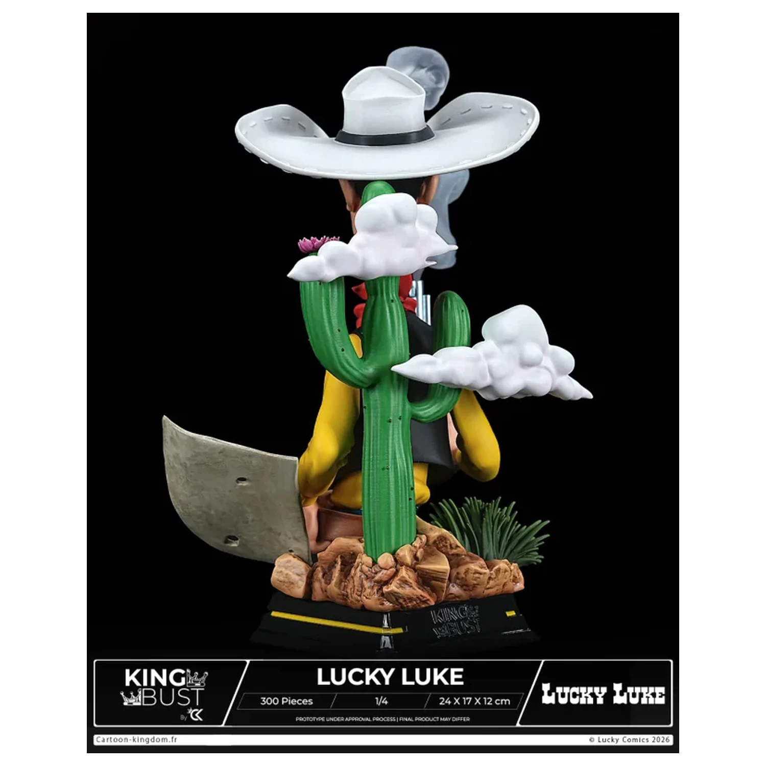 Popiersie Lucky Luke King 1/4 24 cm zdjęcie produktu