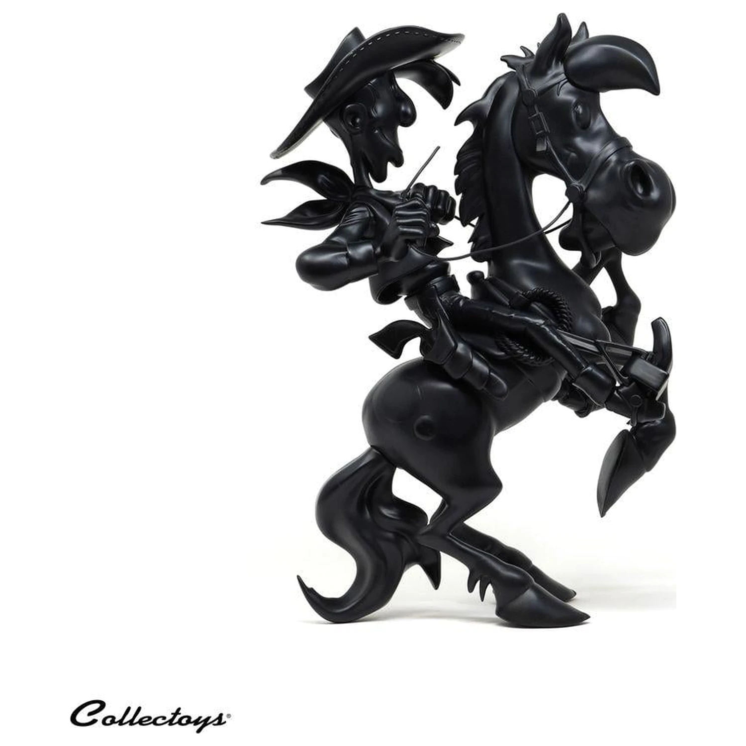 Statuetka Lucky Luke na Jolly Jumper Black Ed. 25 cm zdjęcie produktu