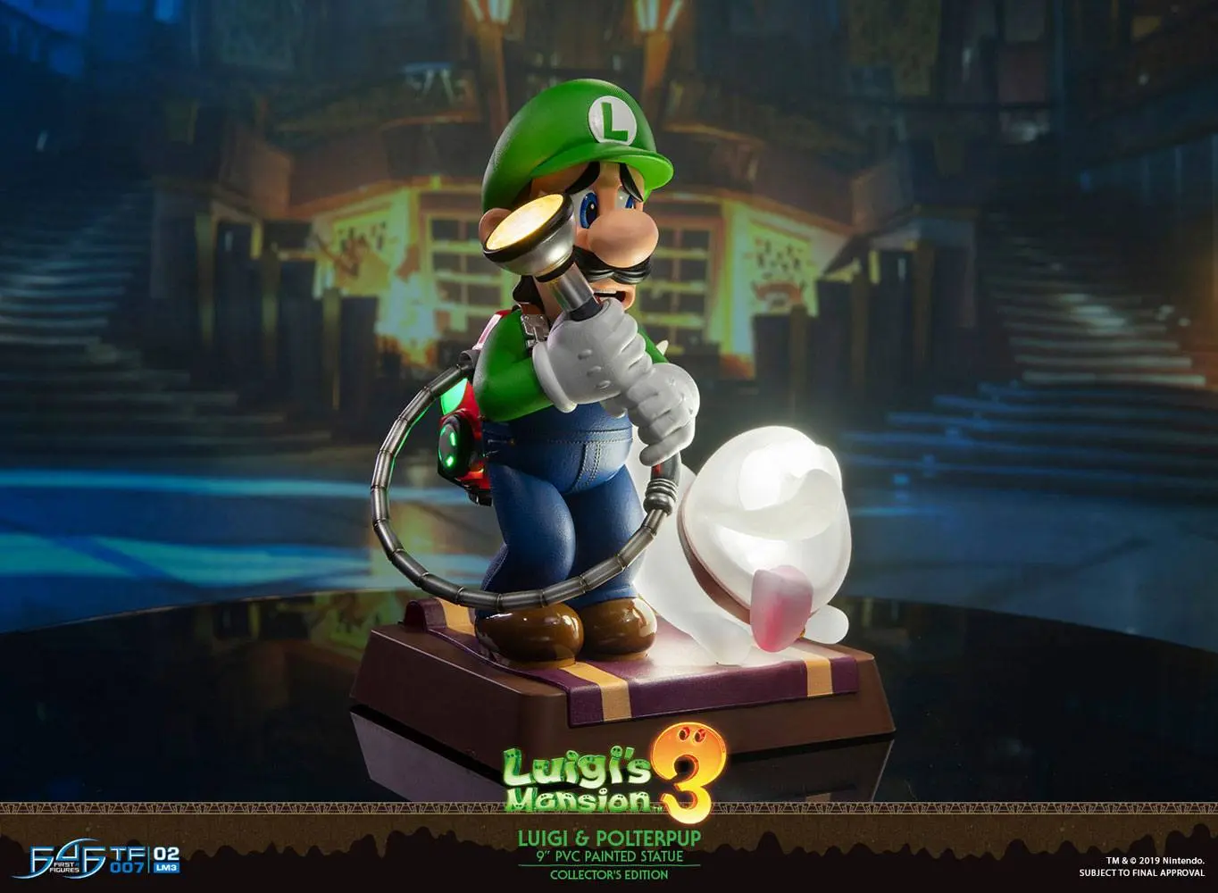 Luigi's Mansion 3 PVC Statuetka Luigi & Polterpup Collector's Edition 23 cm zdjęcie produktu