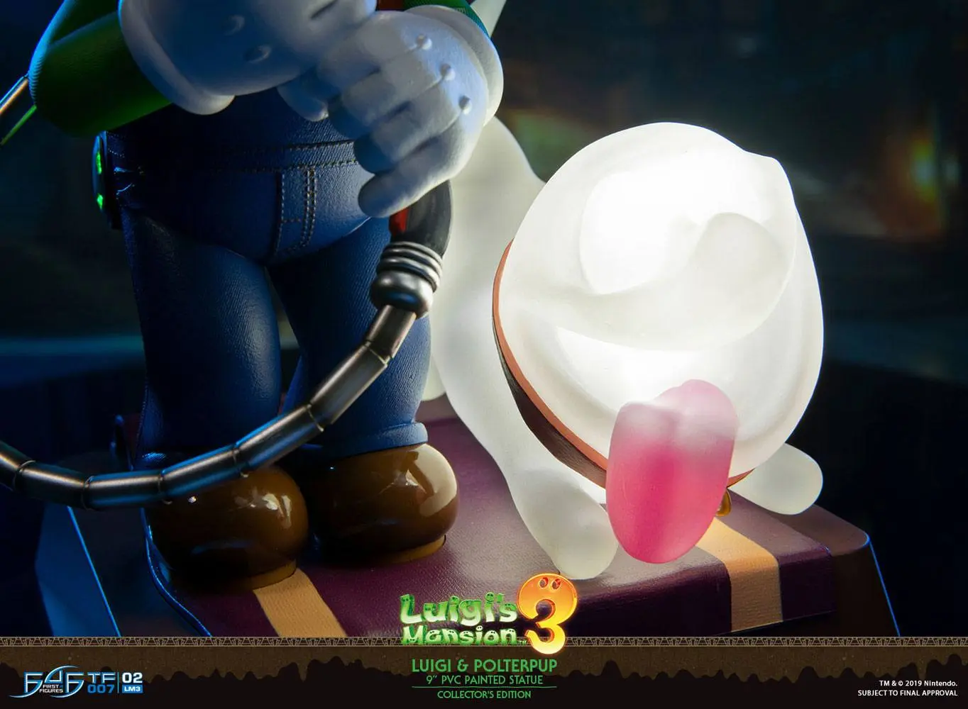 Luigi's Mansion 3 PVC Statuetka Luigi & Polterpup Collector's Edition 23 cm zdjęcie produktu