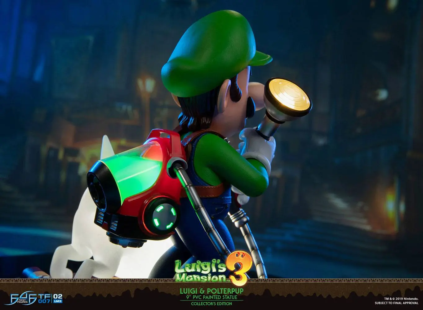 Luigi's Mansion 3 PVC Statuetka Luigi & Polterpup Collector's Edition 23 cm zdjęcie produktu