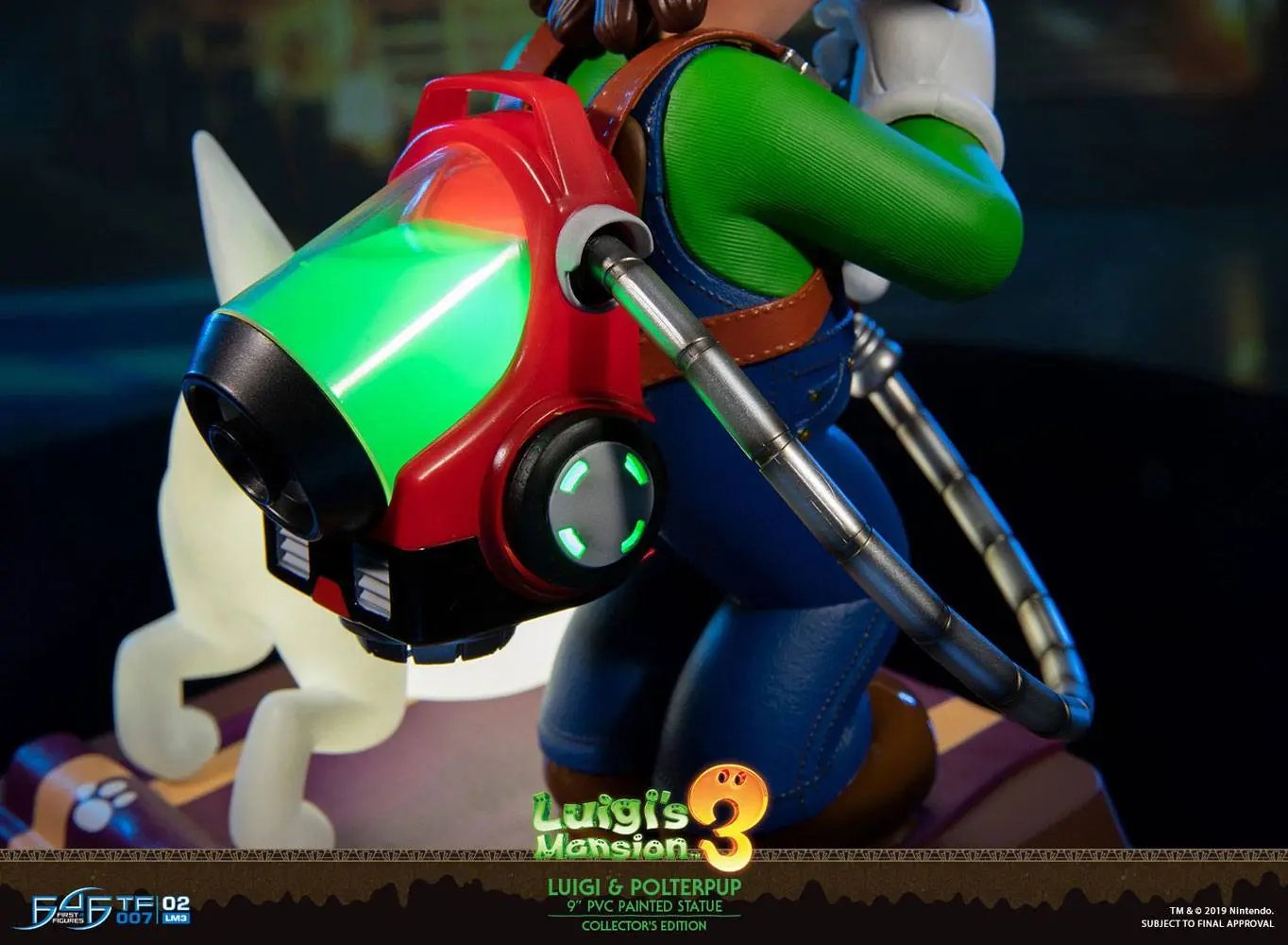 Luigi's Mansion 3 PVC Statuetka Luigi & Polterpup Collector's Edition 23 cm zdjęcie produktu
