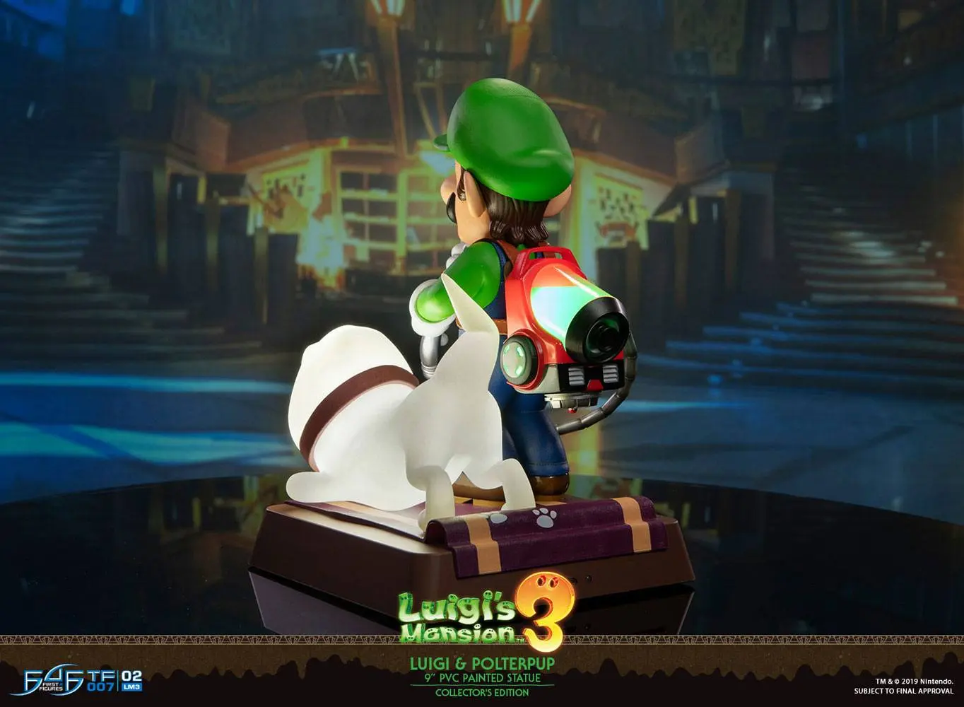 Luigi's Mansion 3 PVC Statuetka Luigi & Polterpup Collector's Edition 23 cm zdjęcie produktu
