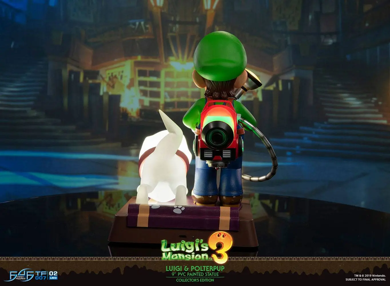 Luigi's Mansion 3 PVC Statuetka Luigi & Polterpup Collector's Edition 23 cm zdjęcie produktu